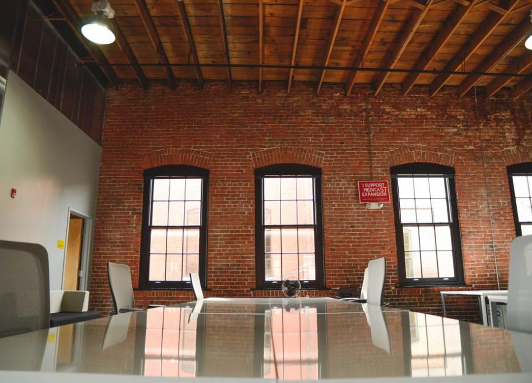 about Bright loft office meeting room